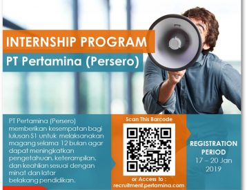 Internship Program PT.Pertamina (Persero)