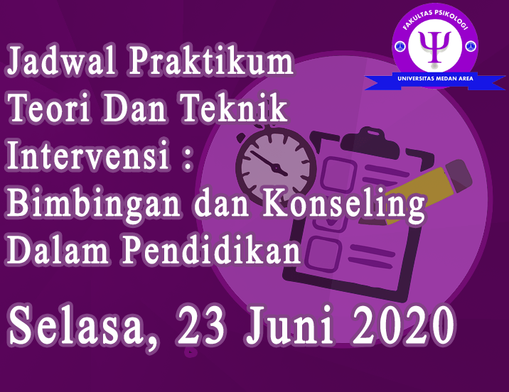 Jadwal Praktikum Teori dan Teknik Intervensi : Bimbingan ...