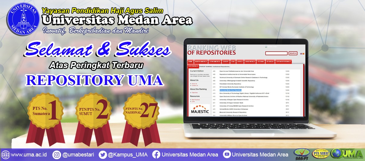 selamat dan sukses atas peringkat terbaru repository uma