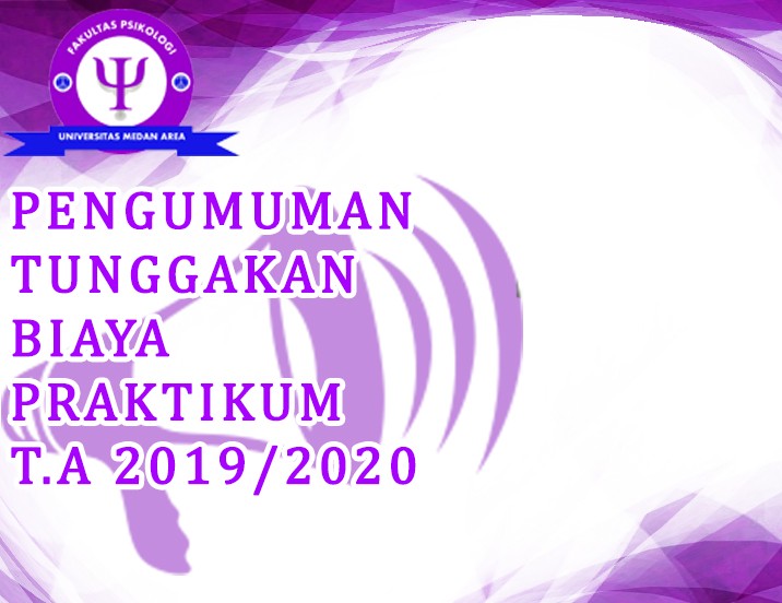 Pengumuman Tunggakan Biaya Praktikum T-A 2019-2020
