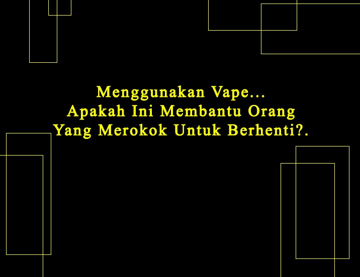 menggunakan vape