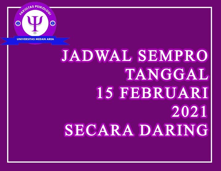 jadwal sempro 15 februari