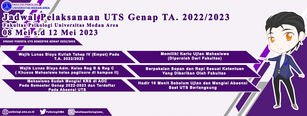 Fakultas Psikologi Universitas Medan Area | Fakultas Psikologi Terbaik ...