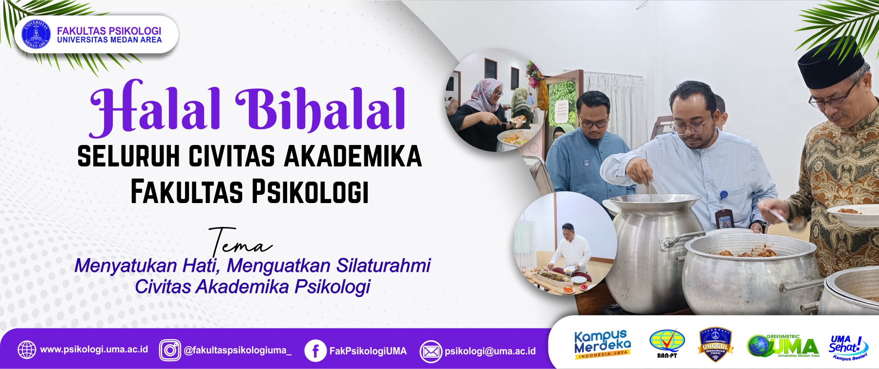 Halal Bihalal fakulas psikologi UMA