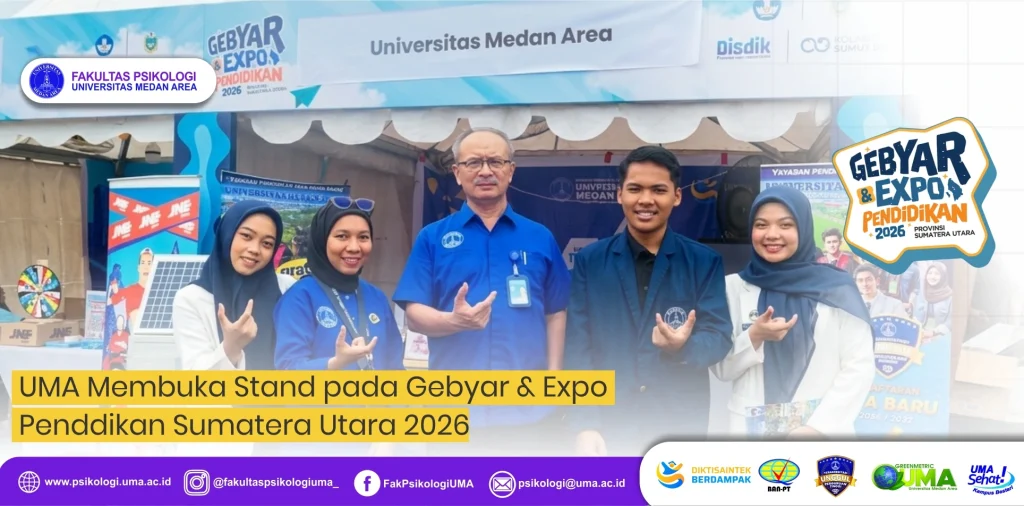 UMA Membuka Stand pada Pameran Pendidikan Sumatera Utara 2026