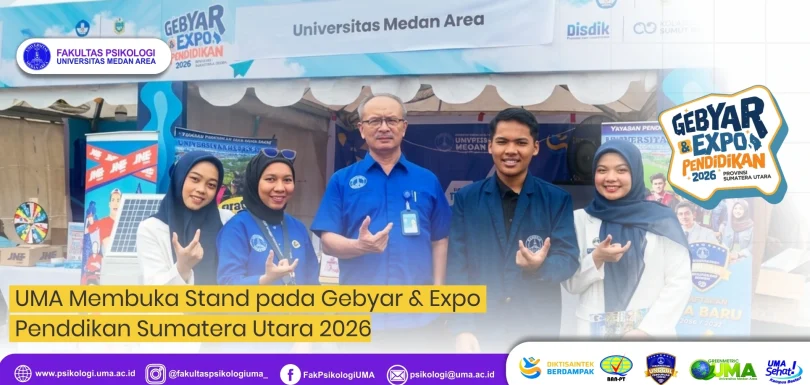 UMA Membuka Stand pada Gebyar & Expo Pendidikan Sumatera Utara 2026