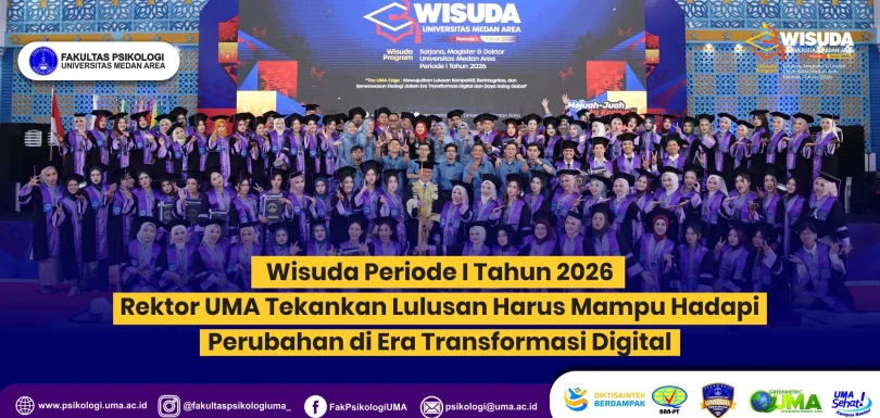 Wisuda Periode I Tahun 2026: Rektor UMA Tekankan Lulusan Harus Mampu Hadapi Perubahan di Era Transformasi Digital